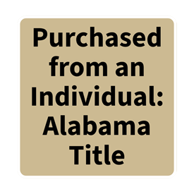 Purchased from an Individual: Alabama Title